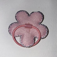 Load image into Gallery viewer, 7-Pack of Sparkly Reversible Sequin Hair Ties (Flower, Heart, Mermaid Tail, Butterfly, Star, Mouse Ears, Bear)