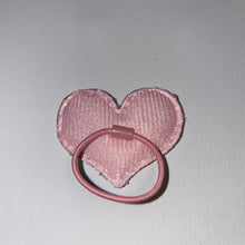 Load image into Gallery viewer, 7-Pack of Sparkly Reversible Sequin Hair Ties (Flower, Heart, Mermaid Tail, Butterfly, Star, Mouse Ears, Bear)