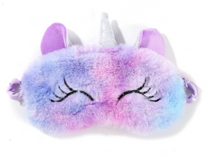 Fluffy Unicorn Eye Mask