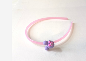 Simple Sparkly - Double Mouse Ears Resin Headband