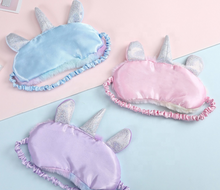 Load image into Gallery viewer, Fluffy Unicorn Eye Mask
