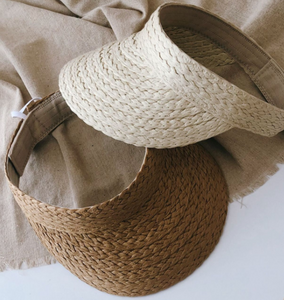 Eco-friendly Summer Straw Visor