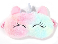 Load image into Gallery viewer, Fluffy Unicorn Eye Mask
